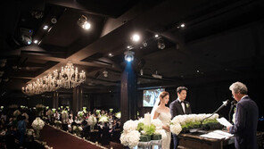 이상우·김소연 결혼식 사진 공개