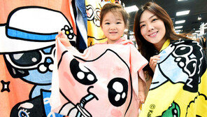 카카오프렌즈 캐릭터 비치타월 귀엽죠?