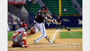 강단 있는 ‘4번타자’ 양석환 “주자 있을 때 더 집중”