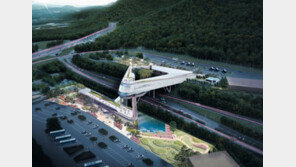 30일 개통 동서고속도로, 국내최초 ‘상공형’ 휴게소-11km 국내 최장 터널