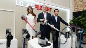 “더 세게 더 오래”… LG무선청소기 세계 1등 넘본다