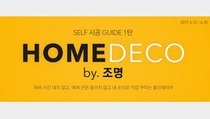 옥션, DIY 조명 제안 ‘홈데코’ 프로모션 진행