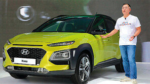 ‘코나’ 몰고 등장한 정의선… “SUV 풀라인업 2020년까지 구축” 