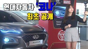 현대 소형 SUV '코나' 출시