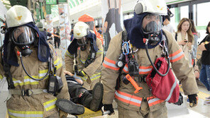 지하철 테러 대비 훈련