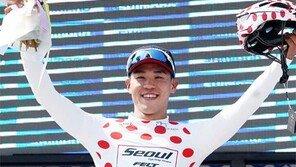 박상훈 ‘돌풍’… 빨간 물방울 셔츠 입다