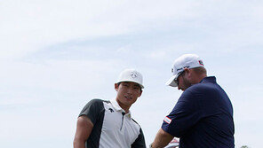 김민휘 “퍼트 실수 아쉽지만 내일 준비할 것”