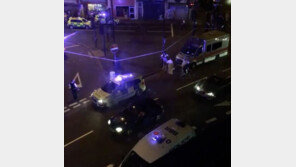 [속보]런던 공원서 승합차 돌진…부상자 다수 발생 