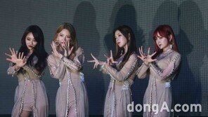 [동아포토]빛나는 나인뮤지스, 9인에서 4인조