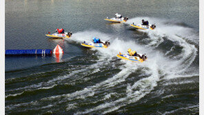 ‘미사리 극장’ 경정팬 무더위를 날린다