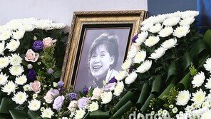 [동아포토]故 윤소정, 영정사진 속 생전 환한 미소