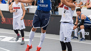 3X3 농구월드컵 값진 1승…남자대표팀 예선탈락 불구 가능성 확인