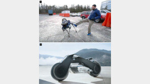 [CAR&TECH]발길질에도 버티는 로봇…정지상태서도 서있는 모터사이클… 