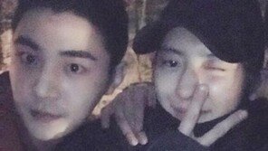 차주혁, 엑소 찬열과 절친?…“한남동서, 찰칵”