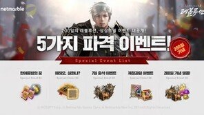 '리니지2 레볼루션', 출시 200일 파격 이벤트로 리니지M에 맞불