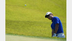 한국오픈 스타 장이근, KPGA선수권 선두 질주