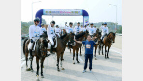 상주∼영천고속도로서 마라톤대회