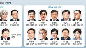 문재인 정부 국무회의 ‘불편한 동거’… 17명중 10명 박근혜 정부 각료