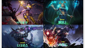펜타스톰, 이달에만 신규 영웅 4종 공개