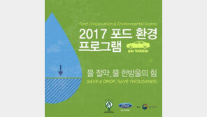 ‘2017 포드 환경 프로그램’ 지원자 모집… 생태계 보호 실천