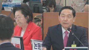 김상곤 “제가 말씀을…아니 설명을” 이은재, 말 끊고 “논문 중복게재” 주장
