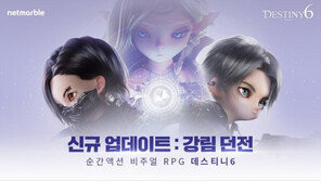 '데스티니6' 4~5성 영웅을 노려라, '강림던전' 추가