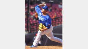 ‘데뷔 최다투구수’ 김동호, 김한수 감독이 고마움 표한 이유