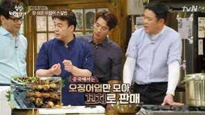 ‘미우새’ 이상민 추천한 오징어 입, 백종원도 ‘극찬’…“제일 좋아해, 최고다”