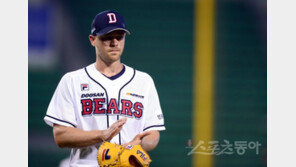 ‘완벽한 복귀전’ 두산 보우덴, 마운드 숨통 트일까