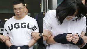 “내가 죽였다” 심천우-강정임, 법원 도착…‘묵묵부답’