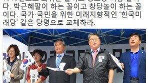 ‘朴 제부’ 신동욱 “조원진 대한애국당 창당, ‘박근혜팔이’ 하는 꼴”