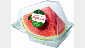 16등분 수박, 90g포장 돼지고기…한끼 식사용 소포장 판매 확산 