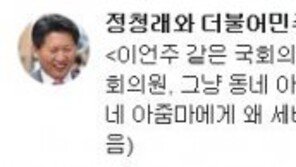 정청래 “이언주 같은 국회의원, 그냥 동네 아줌마”…이언주 막말 패러디