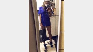 효린, 씨스타 해체 후 구릿빛 몸매 과시…“바지는 어디에?” “하의실종”