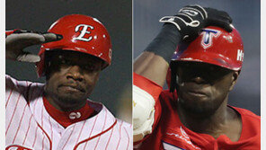 데이비스의 거수경례와 버나디나 헬멧잡기…히트다 히트!