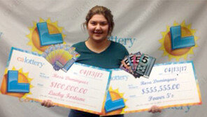 1주일에 2번 복권 당첨… 억세게 운 좋은 美 10대 소녀