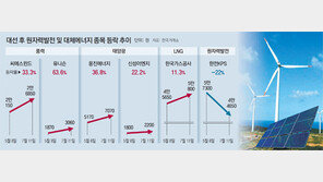 탈원전 정책에… 태양광-풍력株 뜨고 원자력株 지고