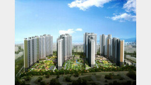 [화제의 분양현장]장성침촌지구 11개동 대단지 