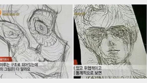 인천 초등생 살인범 ‘소름 돋는 인물화’…전문가 “강하고 위협적, 공격적 기질”