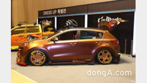 [포토]2017 서울오토살롱… 화려한 튜닝카들의 ‘향연’
