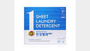 LG생활건강 ‘테크 한장빨래’ 리뉴얼 출시