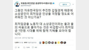 박광온 “한국당이 추진한 ‘갑질경제’에 소상공인 ‘최저임금 인상’ 걱정할 정도로 어려워져”