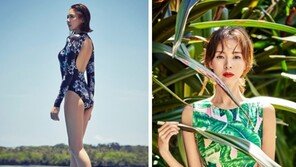 야노시호, 올여름 트렌디한 수영복으로 우월한 몸매 과시