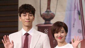 [동아포토]신성록-이소연, 순백의 커플