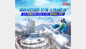 위메프, 26일까지 스키 시즌권 특가 판매