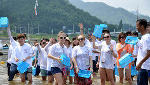 “황금재첩 잡으러 하동으로 오세요”