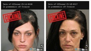 “그 곱던 얼굴은 어디 가고…” 마약 중독자 ‘비포 & 애프터’ 사진, 경악