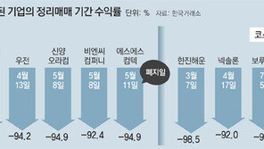 “정리매매 투자자들은 불나방”