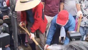 국민의당, 홍준표 ‘장화 논란’ 비판…“보여주기 봉사활동”