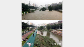 휴일 수도권 시간당 100mm 물폭탄… 전철 멈추고 정전사태